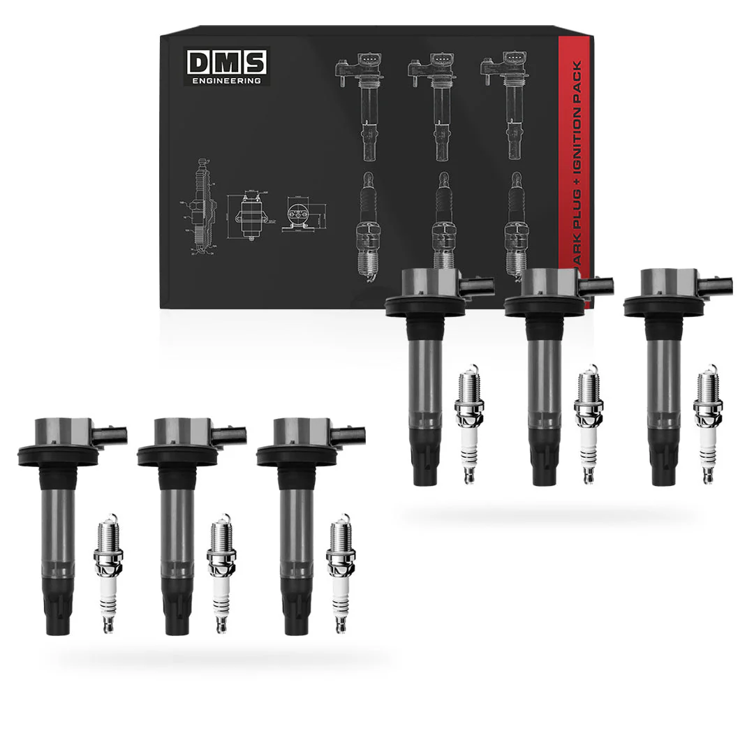 Mazda CX-9 TB (2007 - 2016) 3.7L Ignition Coils and Spark Plugs Complete Set - Image 2