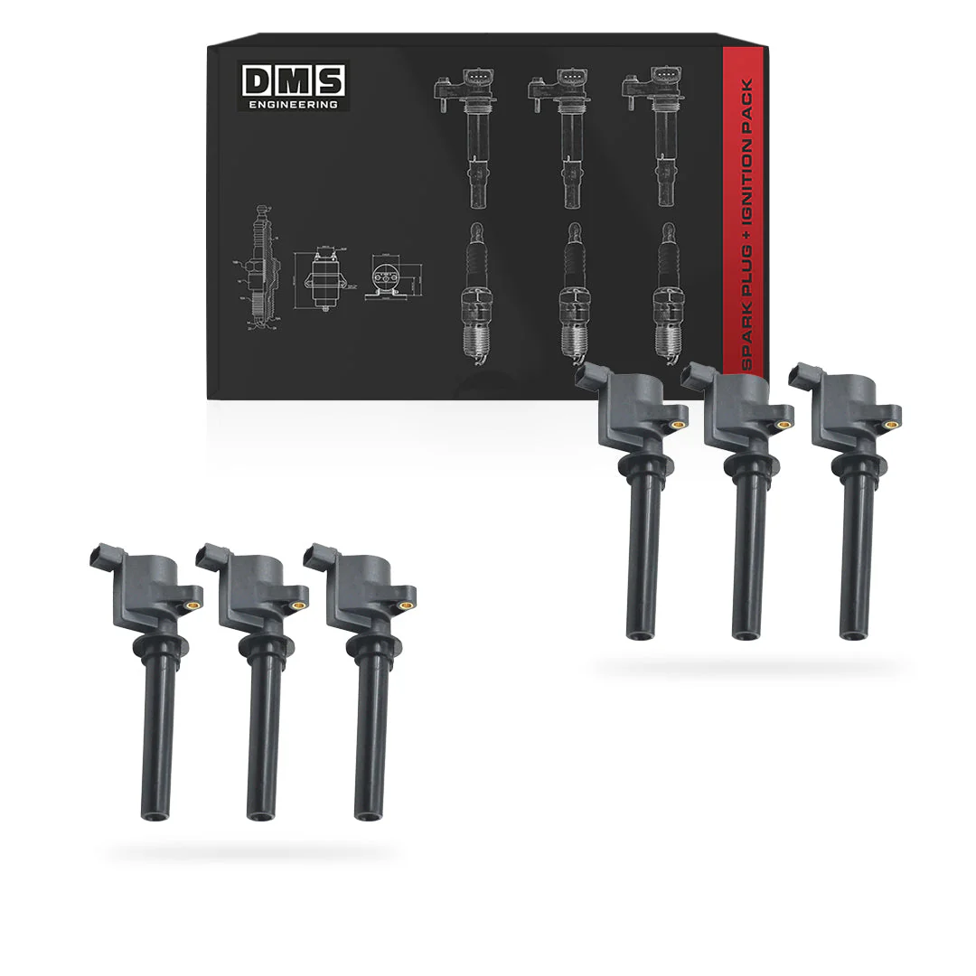 Mazda MPV LW Series (2002 - 2006) 3.0L Ignition Coils and Spark Plugs Complete Set - Image 2