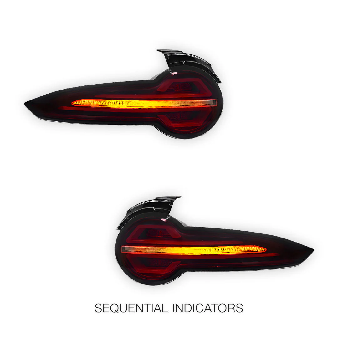 Mazda MX-5 ND (2015 - 2024) Sequential Full 3D LED Stripe Bar Tail Lights LH + RH - Image 9