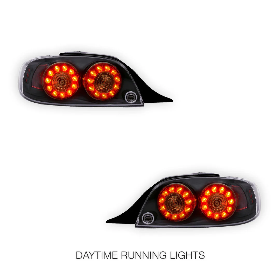 Mazda RX-8 FE (2004 - 2008) FE 2 Style LED Tail Lights LH + RH - Image 2