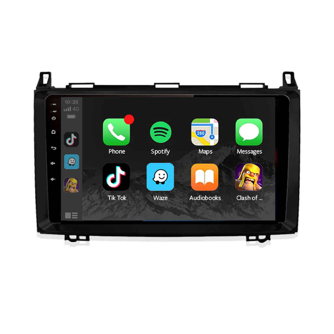 Mercedes-Benz A-Class W169 (2004 - 2012) 9" 13.3" Wireless Android 15 Head Unit for Apple CarPlay / Android Auto - Image 3