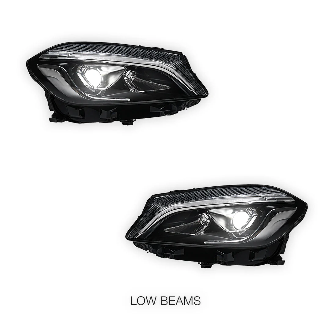 Mercedes-Benz A-Class W176 A45 AMG (2012 - 2015) Full LED DRL Projector Headlights LH + RH - Image 4