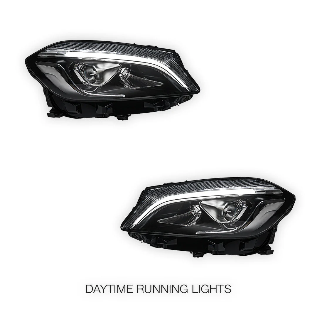Mercedes-Benz A-Class W176 A45 AMG (2012 - 2015) Full LED DRL Projector Headlights LH + RH - Image 6