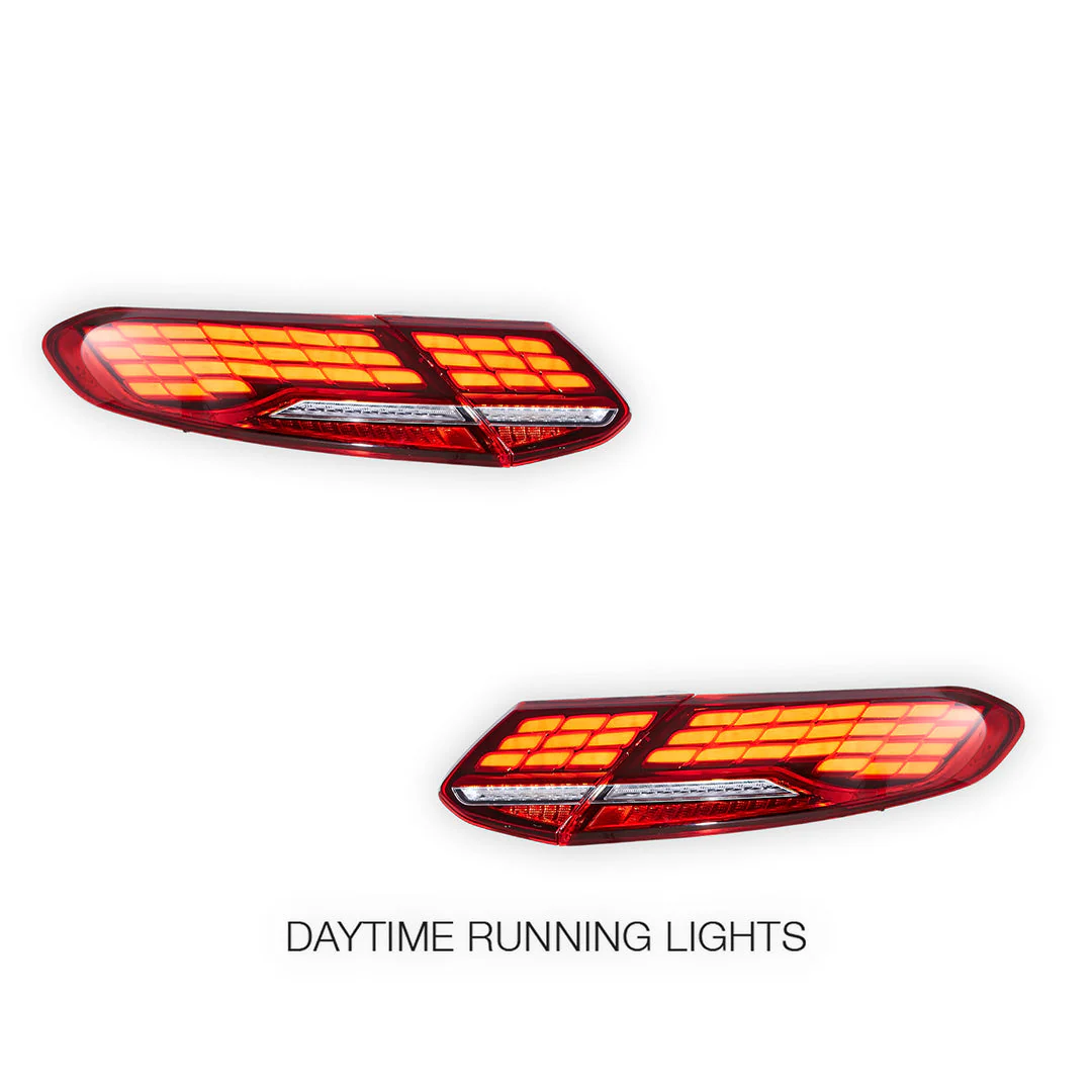 Mercedes-Benz C-Class W205 (2016 - 2021) Sequential Red LED Tail Lights LH + RH - Image 3
