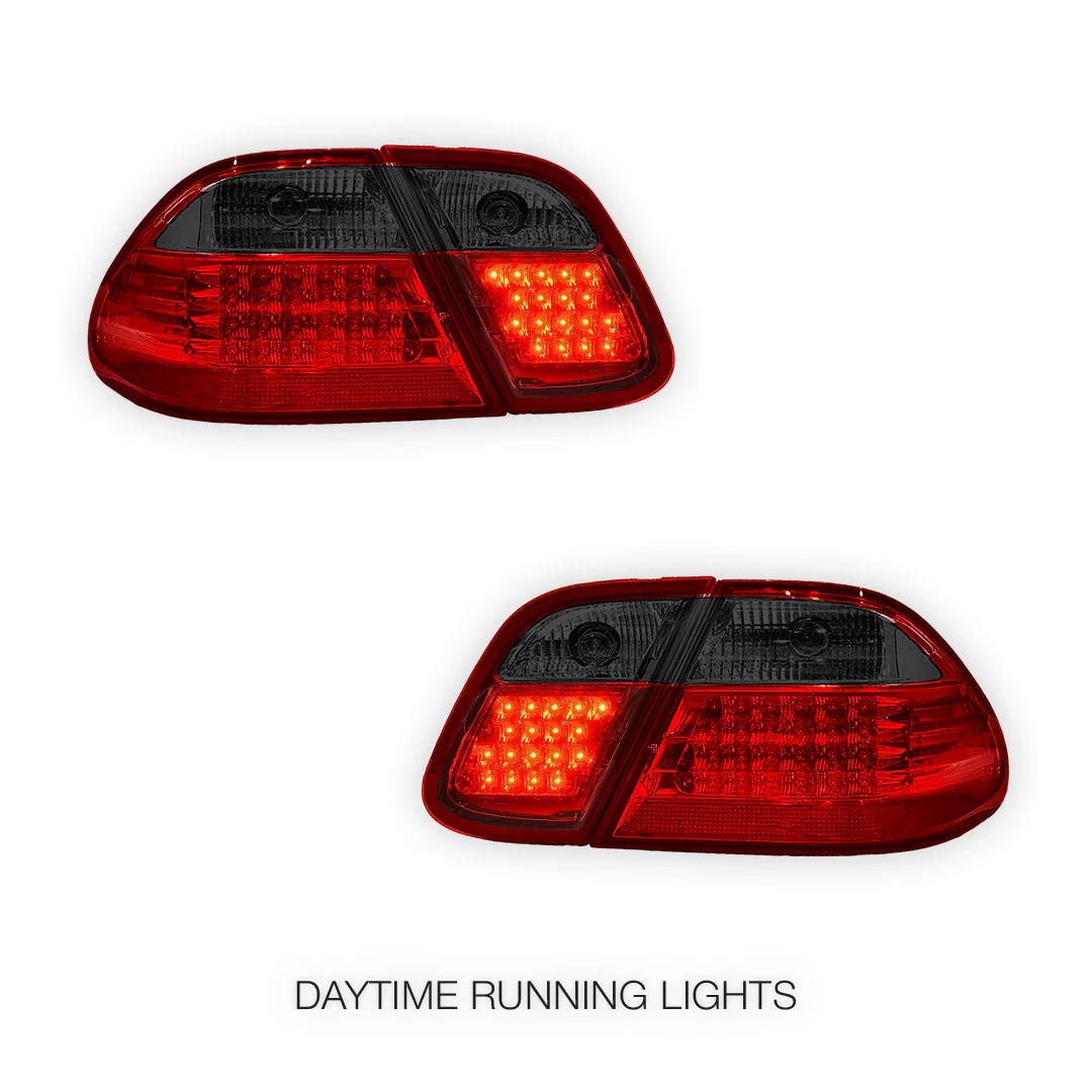 Mercedes-Benz CLK-Class A208 / C208 (1997 - 2002) LED Tail Lights LH + RH - Image 2