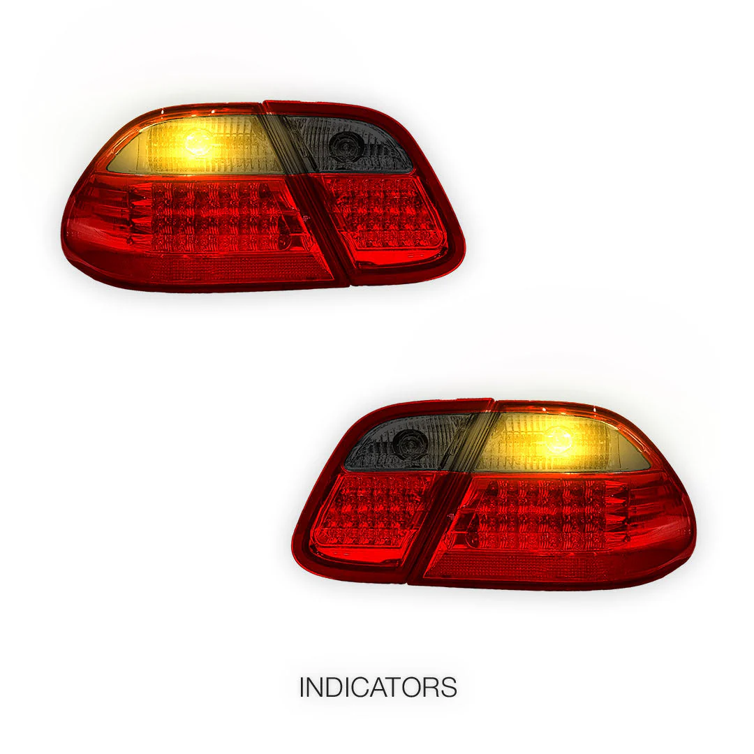 Mercedes-Benz CLK-Class A208 / C208 (1997 - 2002) LED Tail Lights LH + RH - Image 3