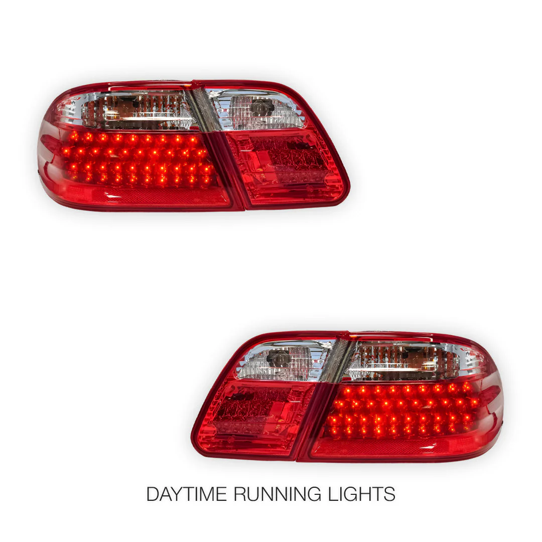 Mercedes-Benz E-Class W210 (1995 - 2002) LED Tail Lights LH + RH - Image 2
