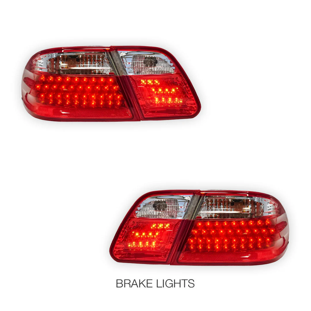 Mercedes-Benz E-Class W210 (1995 - 2002) LED Tail Lights LH + RH - Image 3