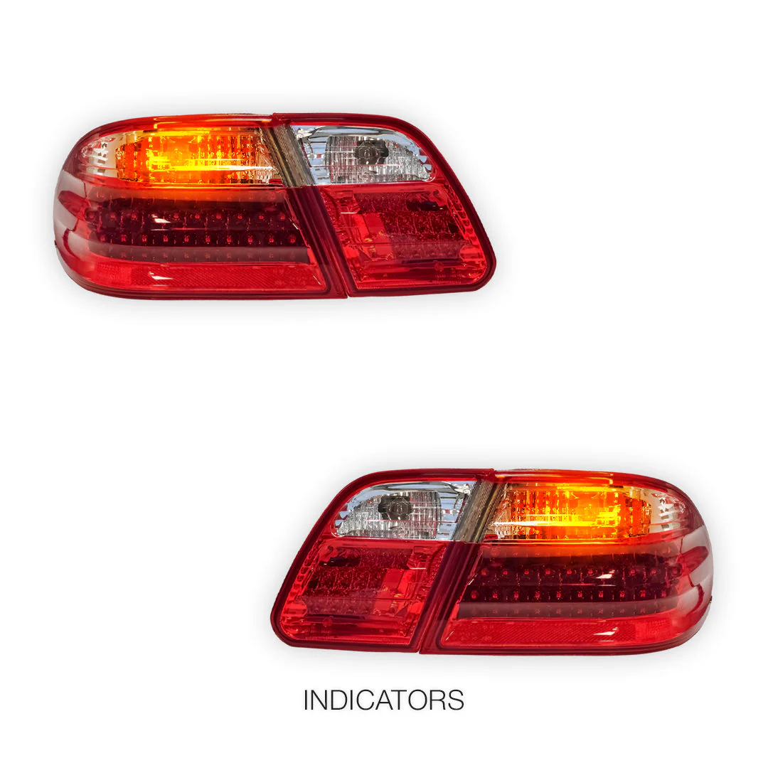 Mercedes-Benz E-Class W210 (1995 - 2002) LED Tail Lights LH + RH - Image 4