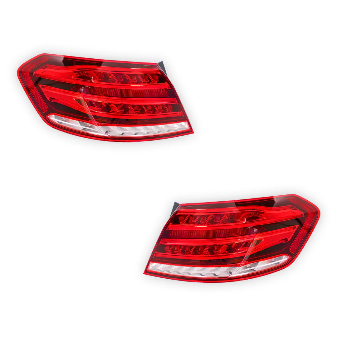 Mercedes-Benz E-Class W212 (2013 - 2016) OEM Style LED Tail Lights LH + RH - Image 2
