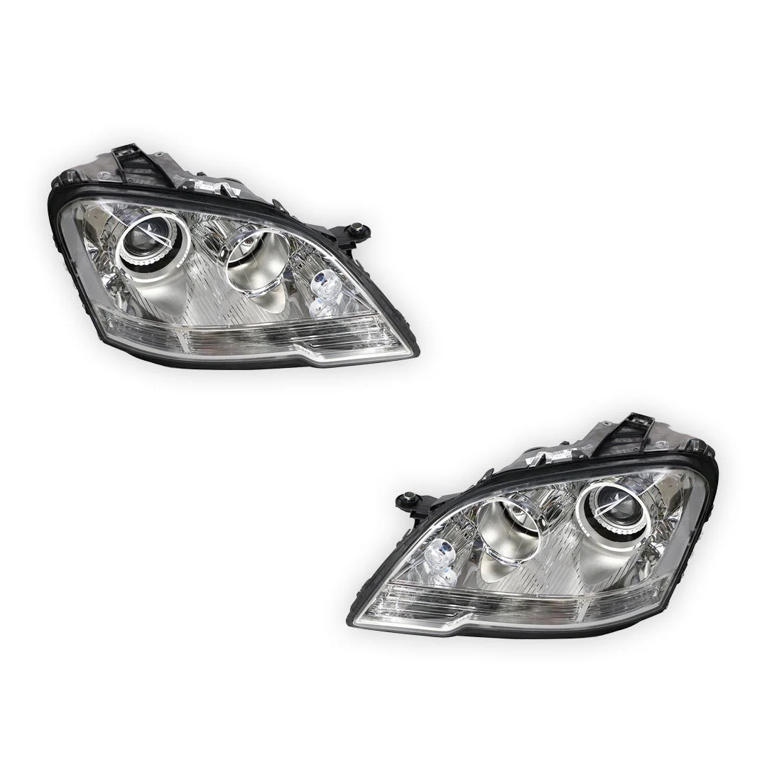Mercedes-Benz M-Class W164 (2007 - 2011) Xenon Headlights LH + RH - Image 2