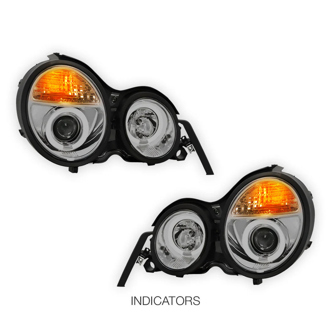 Mercedes-Benz S-Class W222 (2013 - 2017) Update S65 AMG Style Full LED Projector Headlights LH + RH - Image 3