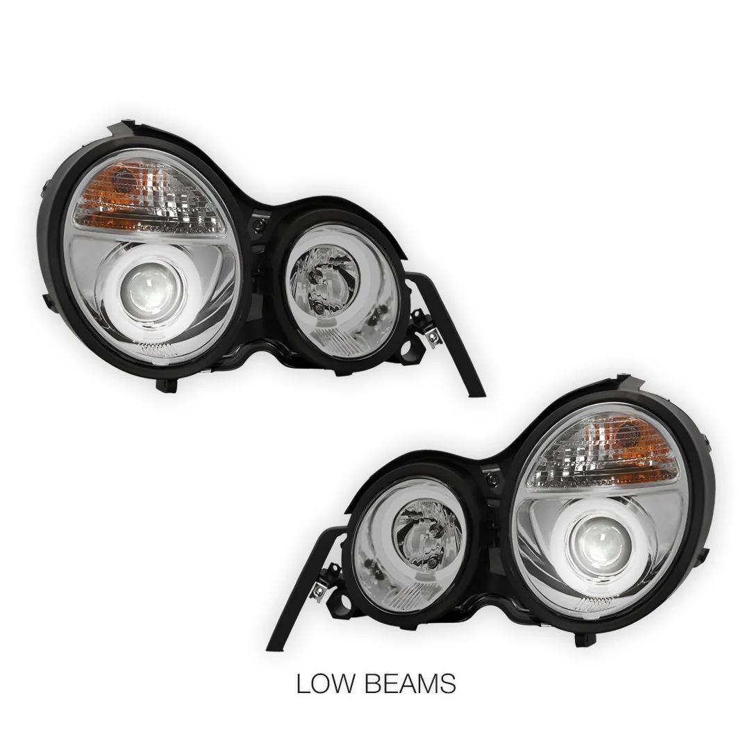 Mercedes-Benz S-Class W222 (2013 - 2017) Update S65 AMG Style Full LED Projector Headlights LH + RH - Image 4