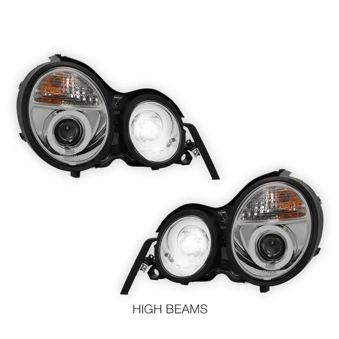 Mercedes-Benz S-Class W222 (2013 - 2017) Update S65 AMG Style Full LED Projector Headlights LH + RH - Image 5
