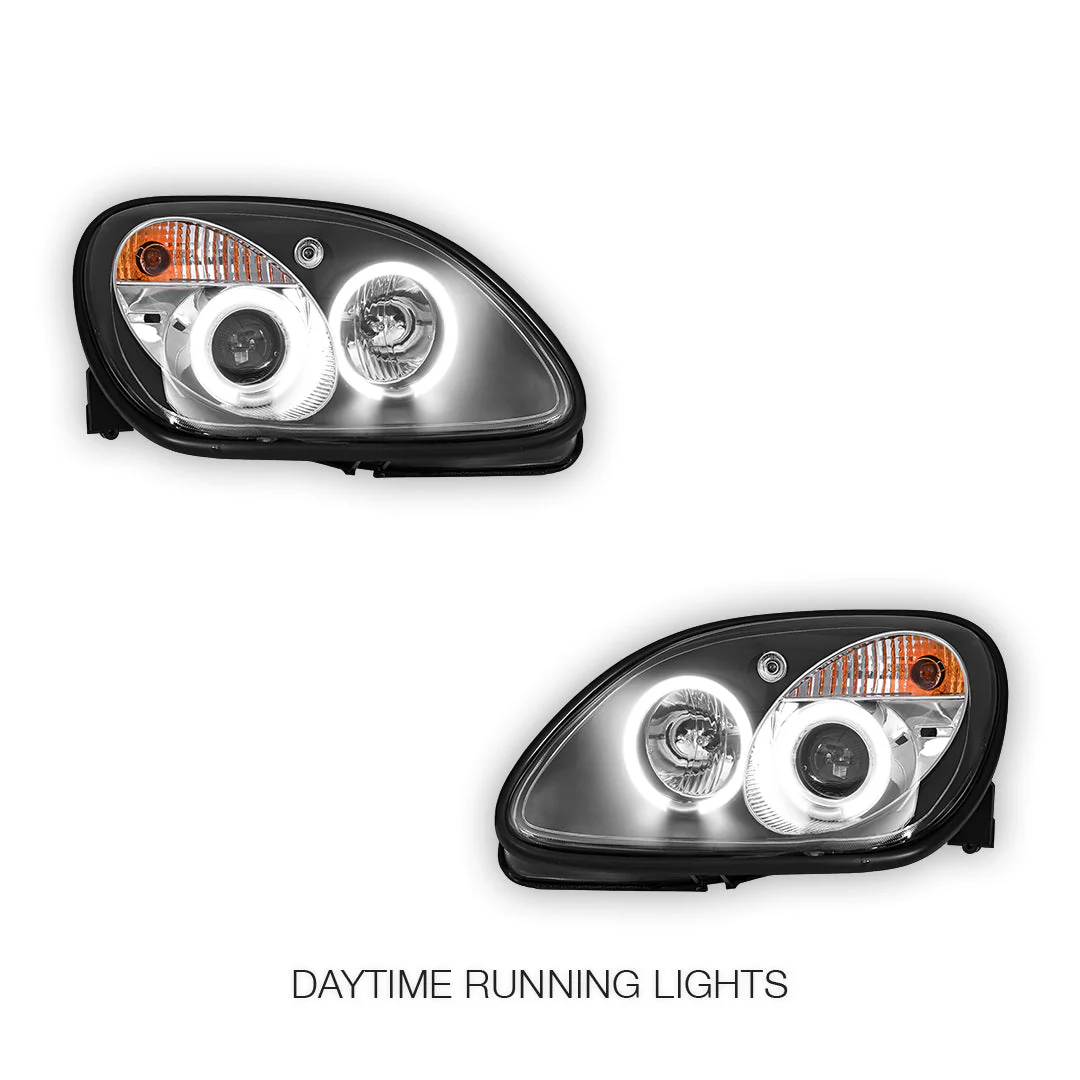 Mercedes-Benz SLK-Class R170 (1997 - 2004) CCFL Angel-Eye Projector Headlights LH + RH - Image 2