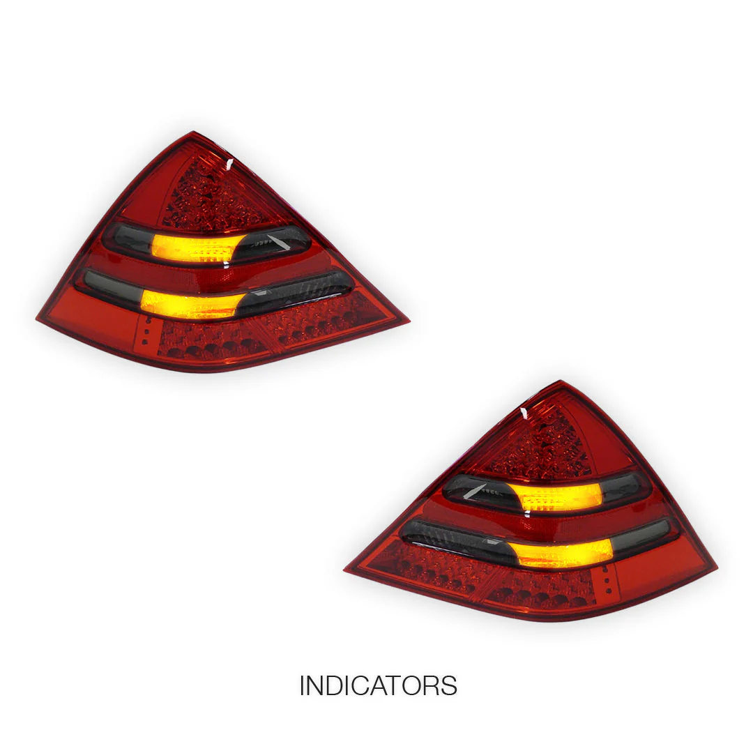 Mercedes-Benz SLK R170 (1997 - 2005) LED Tail Lights LH + RH - Image 9