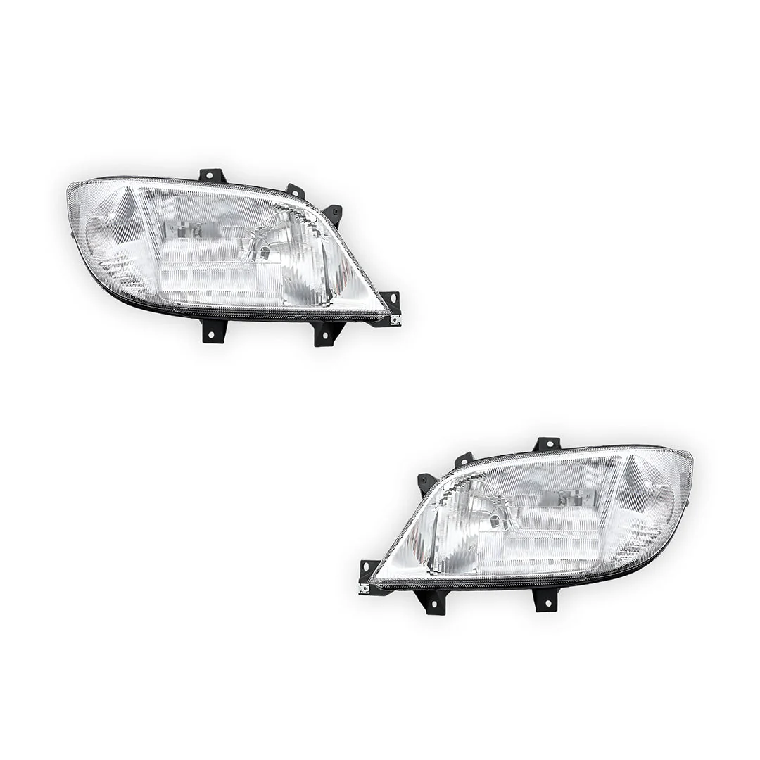 Mercedes-Benz Sprinter Van (2000 - 2003) OEM Style Headlights LH + RH - Image 2