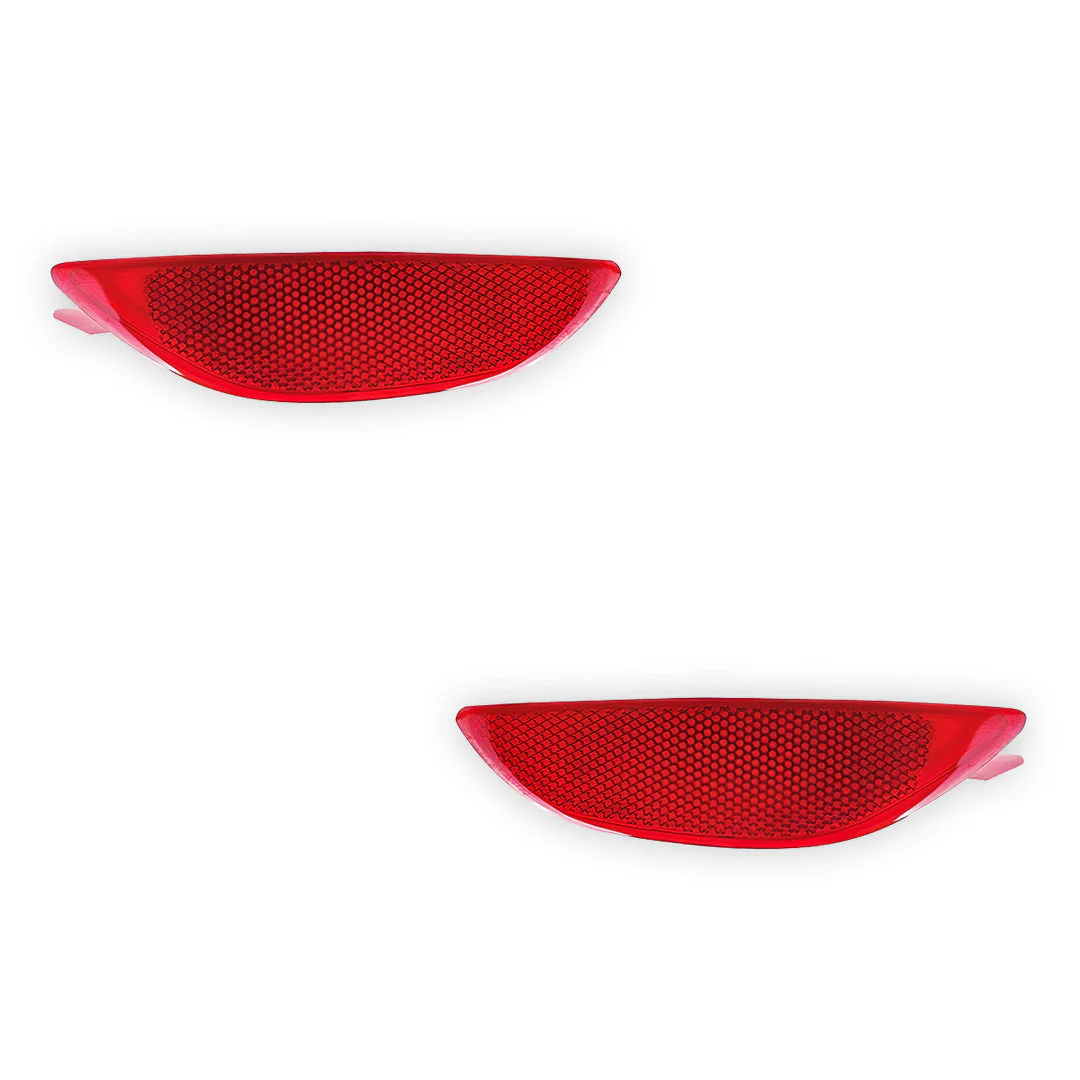 Hyundai Accent RB (2012 - 2017) Rear Bumper Light Reflectors LH + RH - Image 2