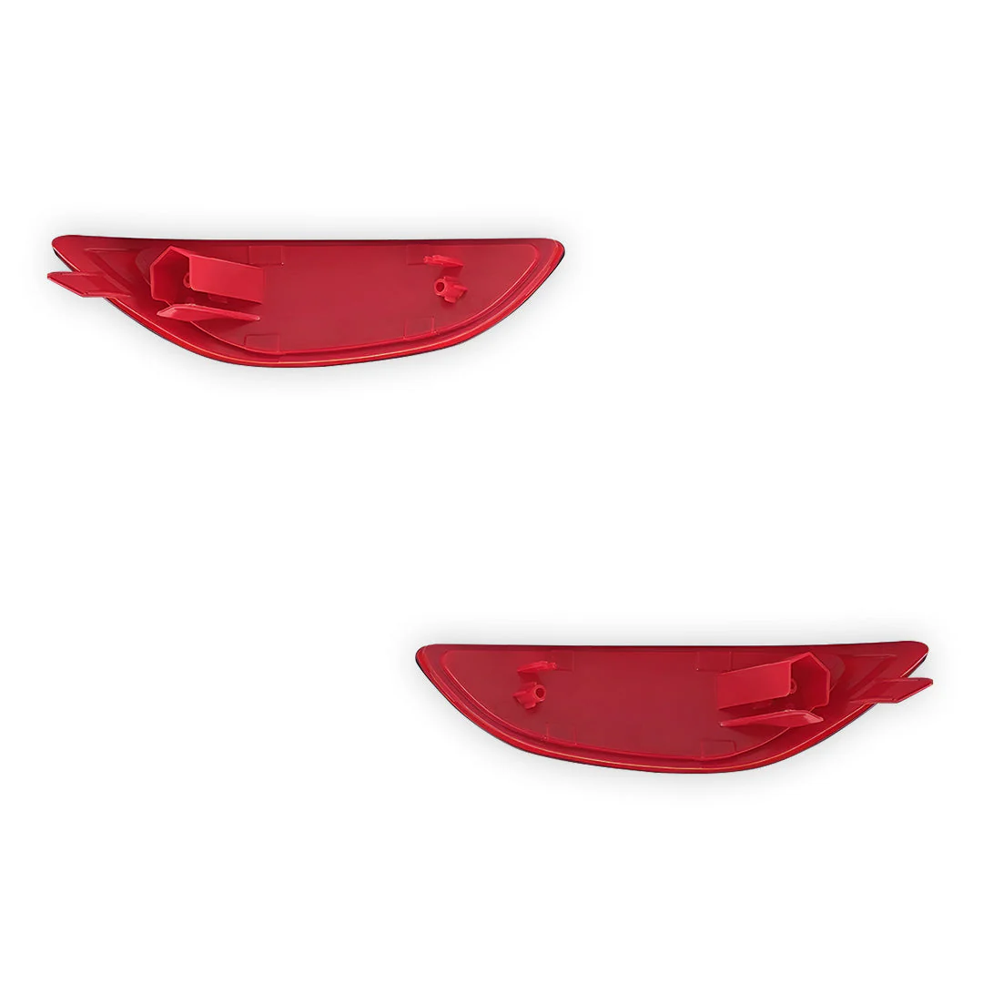 Hyundai Accent RB (2012 - 2017) Rear Bumper Light Reflectors LH + RH - Image 3