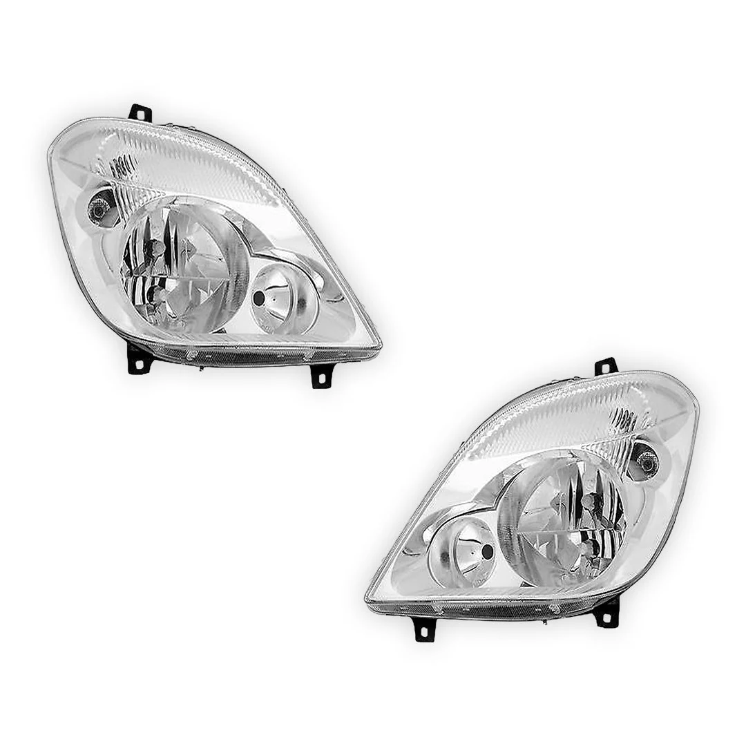 Mercedes-Benz Sprinter W906 / NCV3 (2006 - 2013) OEM Style Headlights LH + RH - Image 2