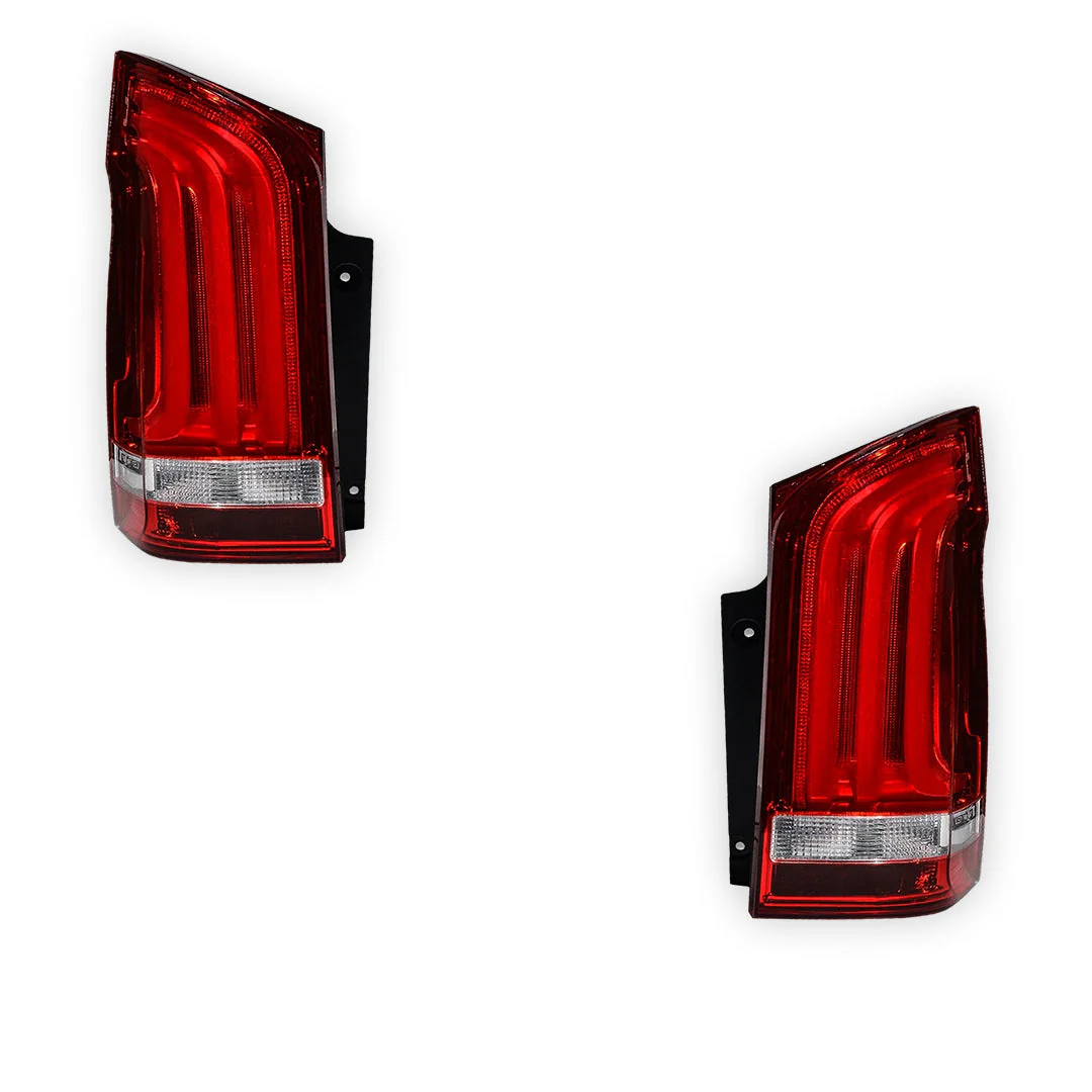 Mercedes-Benz V-Class W447 (2015 - 2024) Sequential LED Tail Lights LH + RH - Image 6