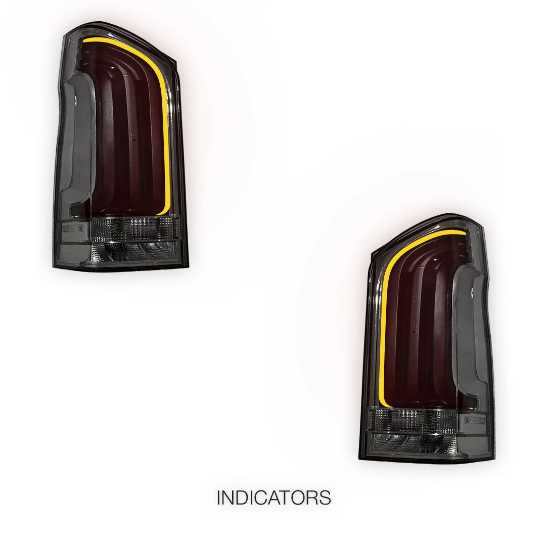 Mercedes-Benz V-Class W447 (2015 - 2024) Sequential LED Tail Lights LH + RH - Image 9