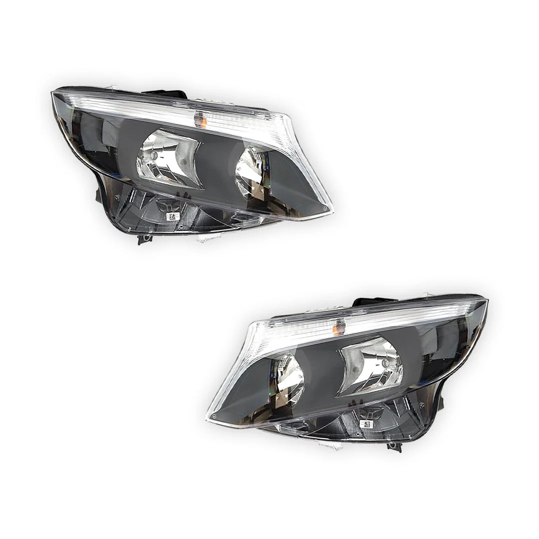Mercedes Benz V-Class W447 (2015 - 2025) Halogen Headlights LH + RH - Image 2