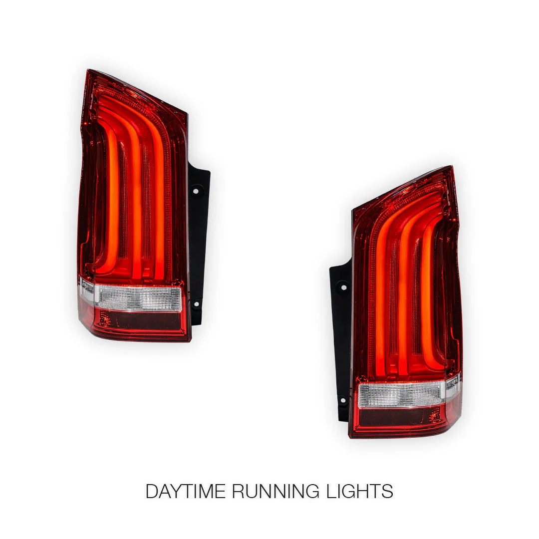 Mercedes-Benz Valente W447 (2015 - 2024) Sequential LED Tail Lights LH + RH - Image 2