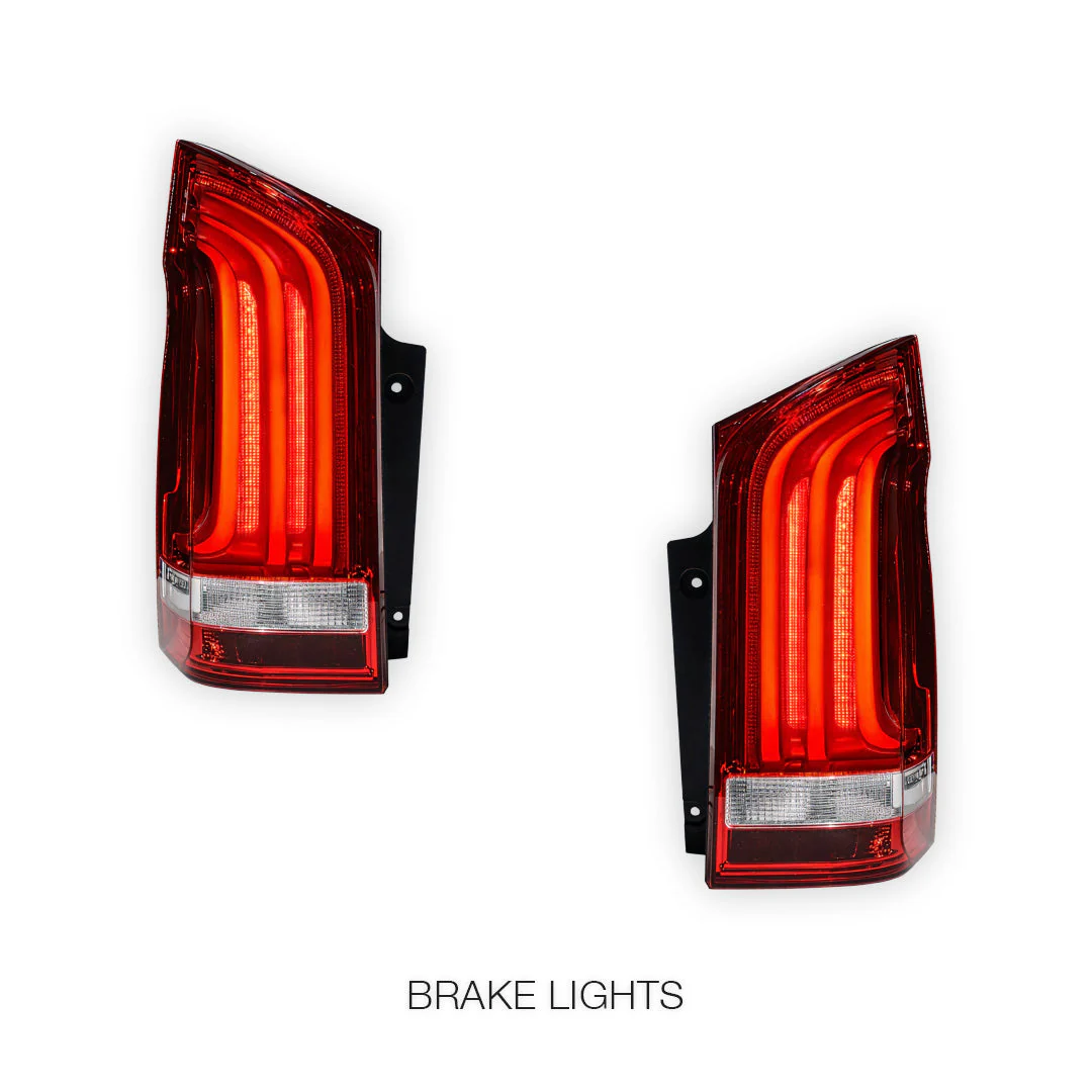 Mercedes-Benz Valente W447 (2015 - 2024) Sequential LED Tail Lights LH + RH - Image 4