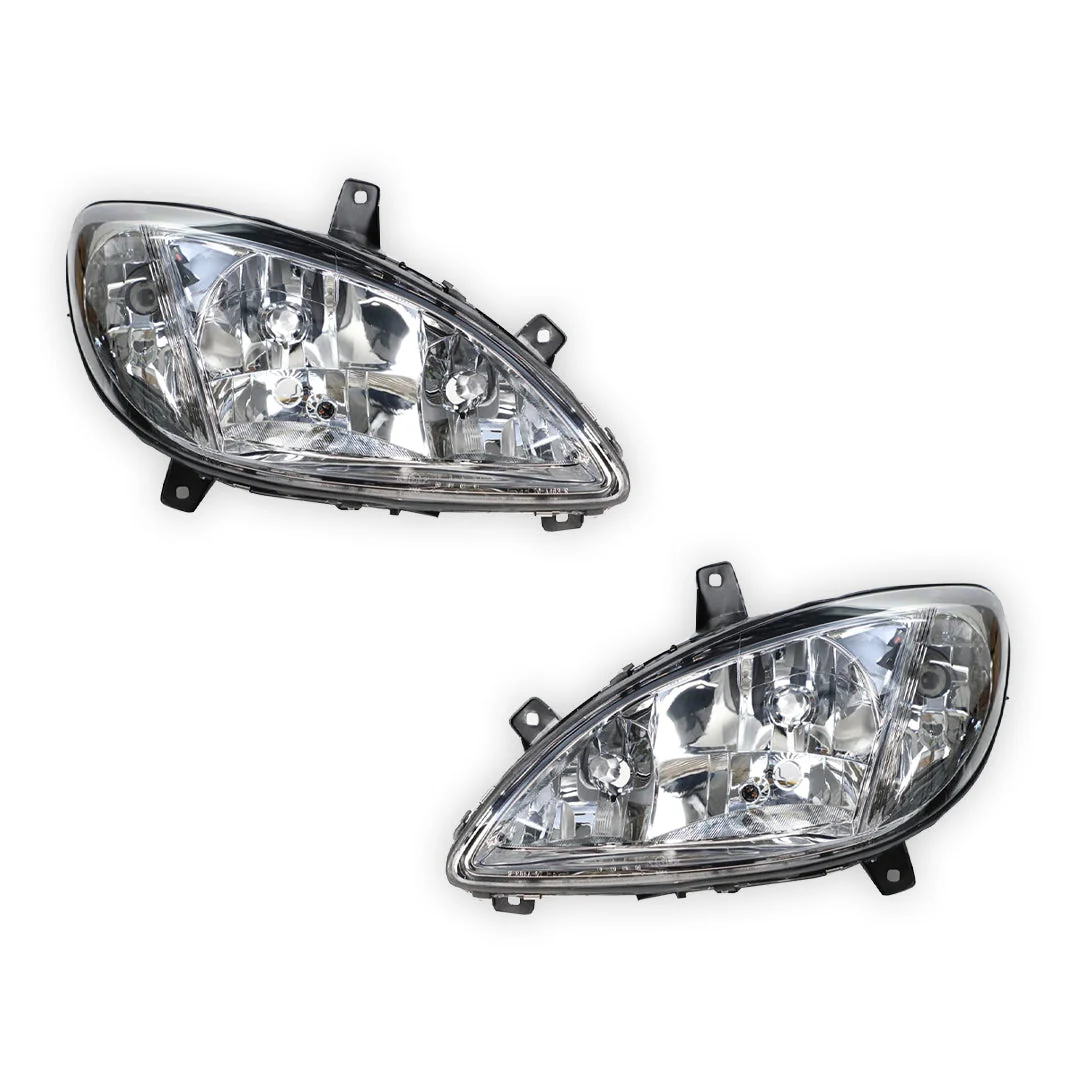 Mercedes-Benz Vito W639 Series 1 (2003 - 2010) Headlights LH + RH - Image 2