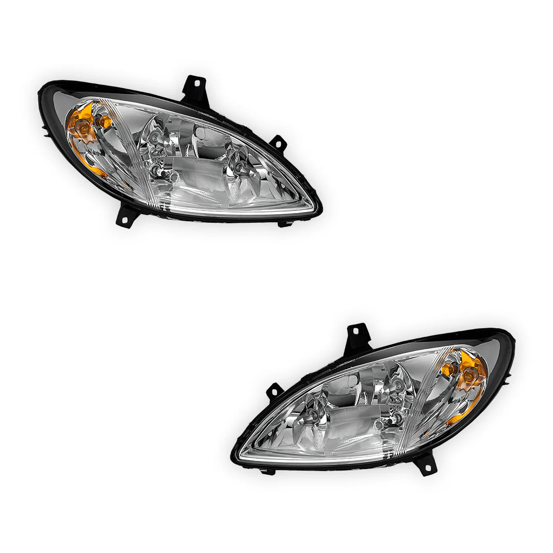 Mercedes-Benz Vito Van W639 (2003 - 2010) OEM Style Headlights LH + RH - Image 2