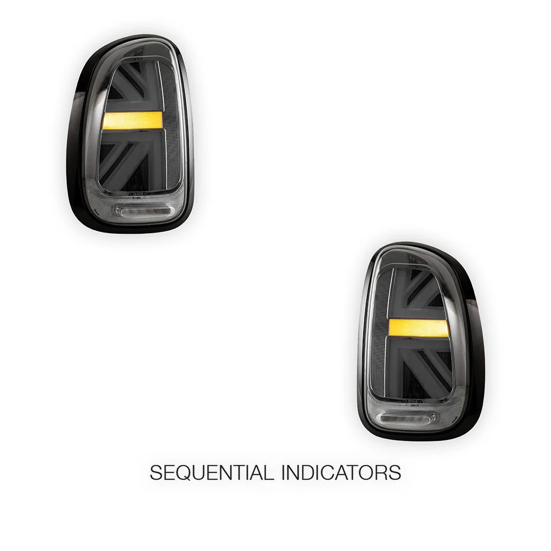 Mini Cooper Countryman R60 (2010 - 2016) Sequential Smoked LED Tail Lights LH + RH - Image 4