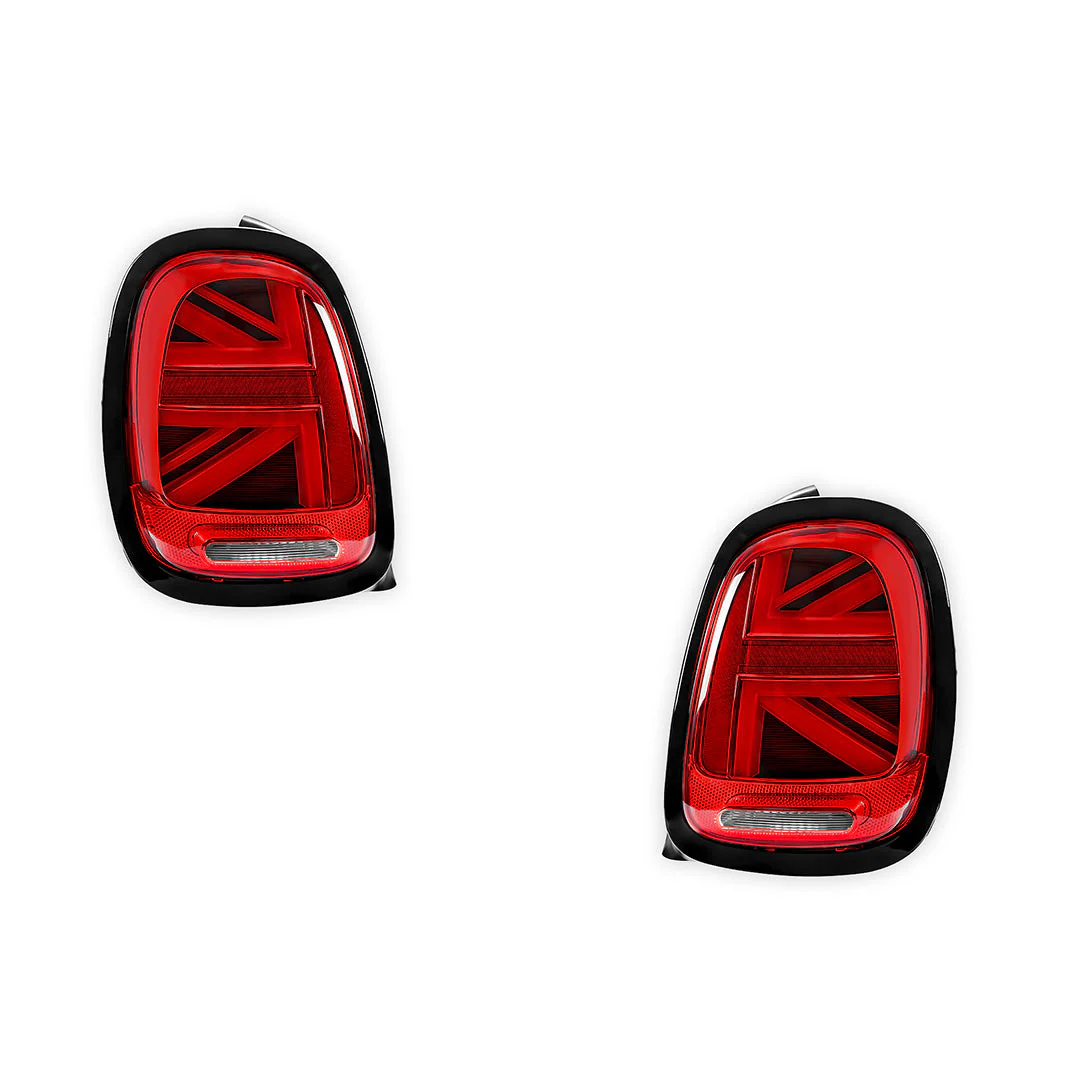 Mini Cooper F55 / F56 / F57 (2014 - 2018) Sequential Red Black LED Tail Lights LH + RH - Image 6