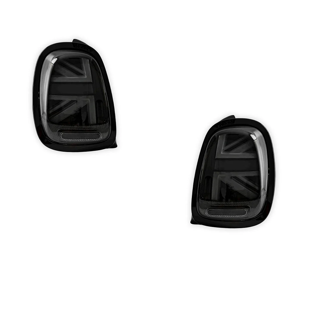Mini Cooper F55 / F56 / F57 (2014 - 2018) Sequential Smoked Black LED Tail Lights LH + RH - Image 6