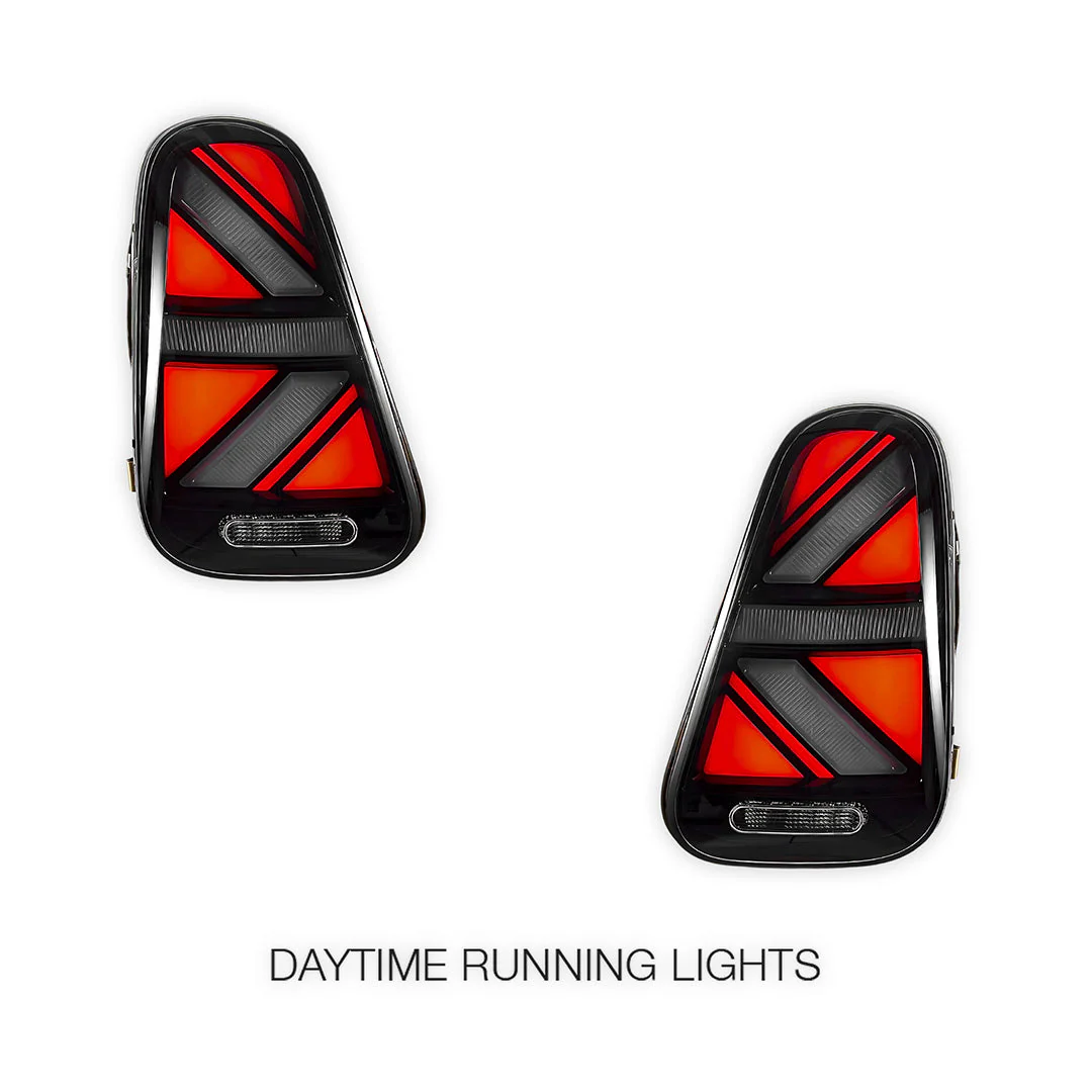 Mini Cooper R50 / R52 / R53 (2001 - 2006) Sequential Smoked Full LED Tail Lights LH + RH - Image 2