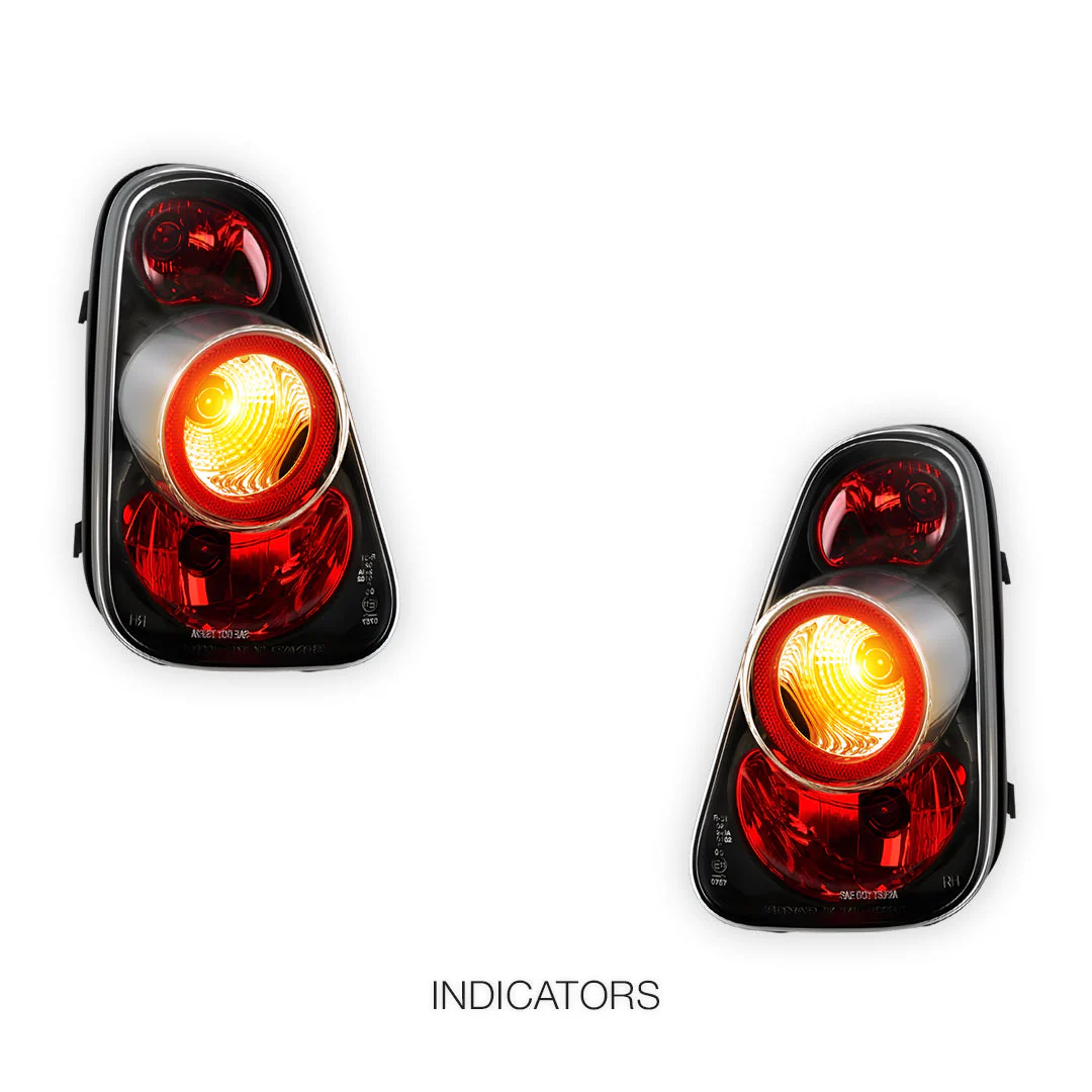 Mini Cooper R50 / R53 (2001 - 2006) Altezza Halogen Tail Lights LH + RH - Image 4