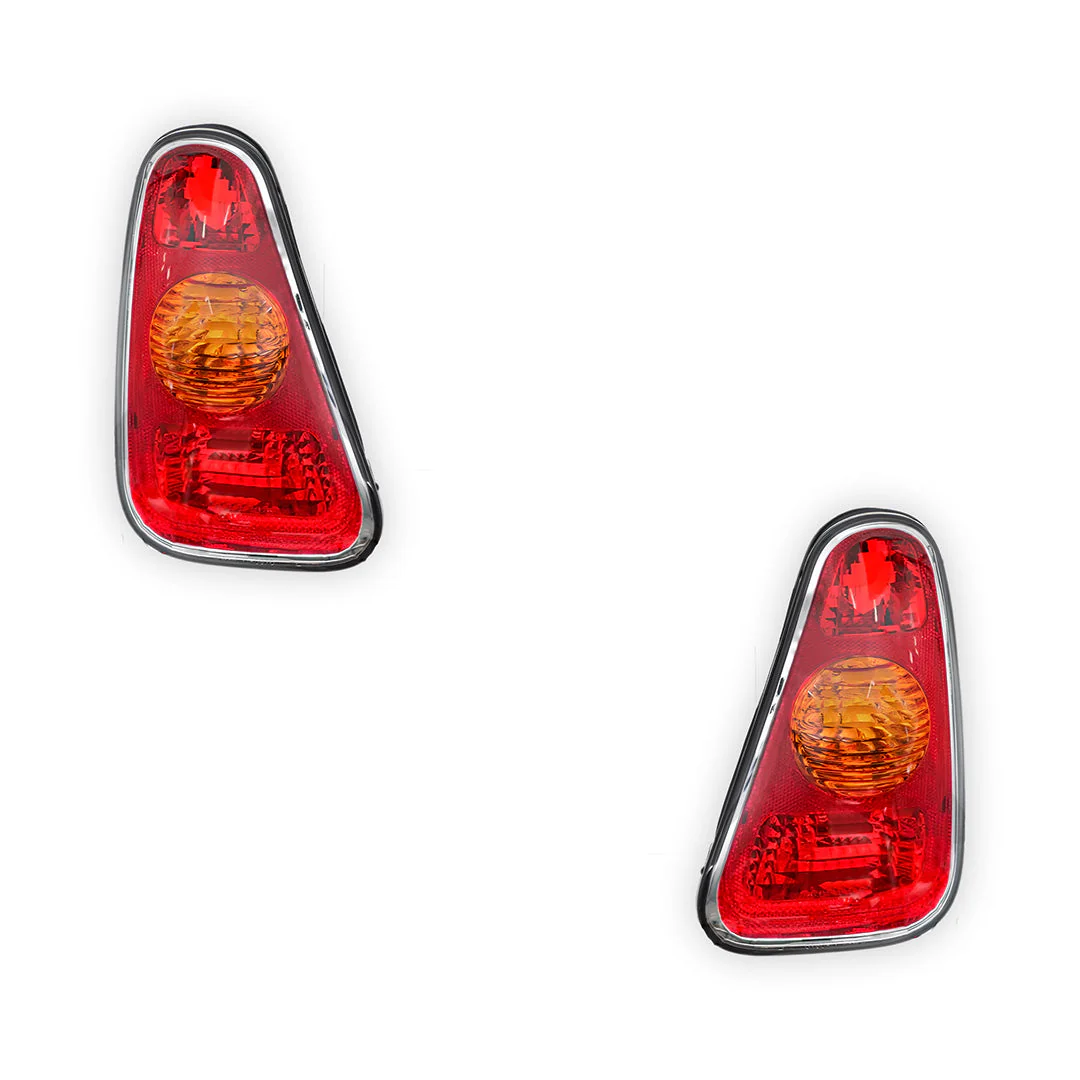 Mini Cooper R50 / R53 Hatch Hard Top (2002 - 2004) OEM Style Tail Lights LH + RH - Image 2