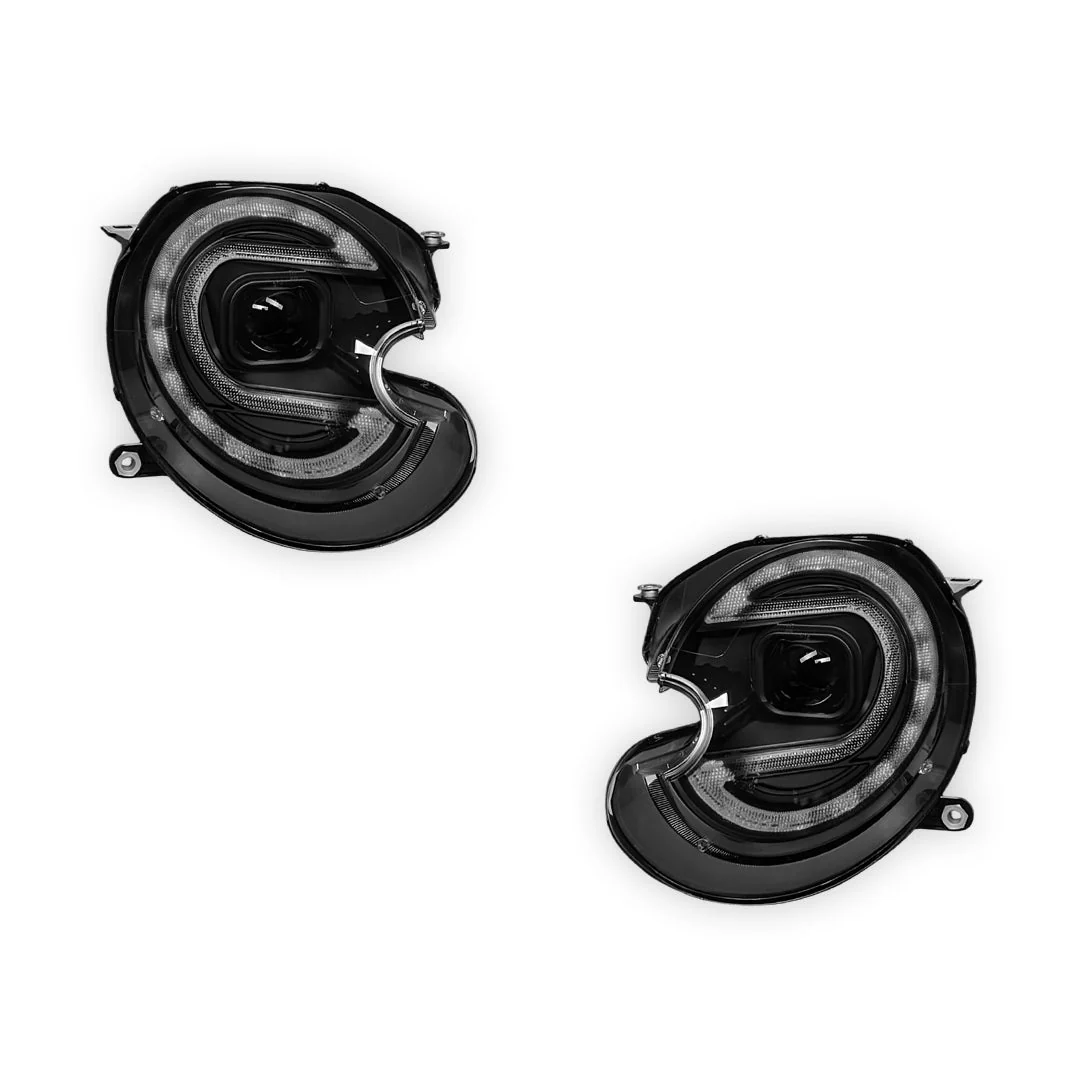 Mini Cooper R55 / R56 / R57 / R58 / R59 (2007 - 2013) HID / Xenon Model DRL Dual Beam Projector Headlights LH + RH - Image 6