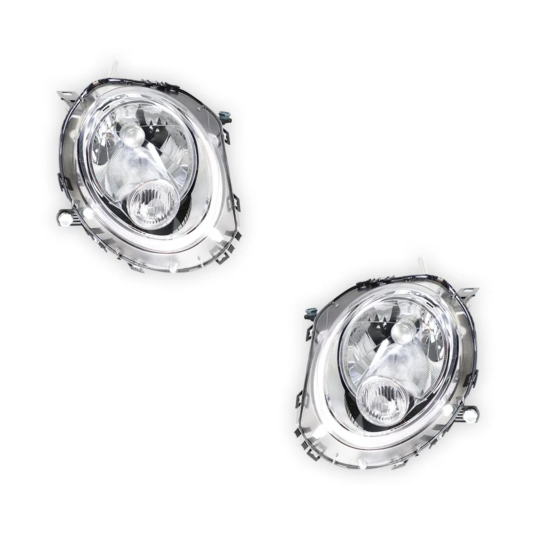 Mini Cooper R56 / R57 Hard Top & Soft Top (2007 - 2013) Clear Headlights LH + RH - Image 2
