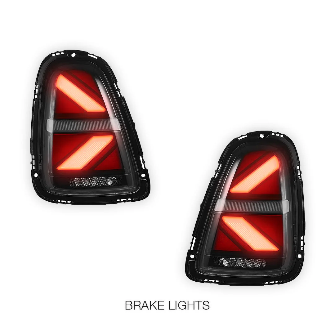 Mini Cooper R56 / R57 / R58 / R59 (2007 - 2015) Sequential Clear Red LED Tail Lights LH + RH - Image 3