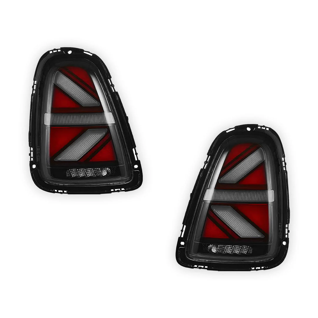 Mini Cooper R56 / R57 / R58 / R59 (2007 - 2015) Sequential Clear Red LED Tail Lights LH + RH - Image 6