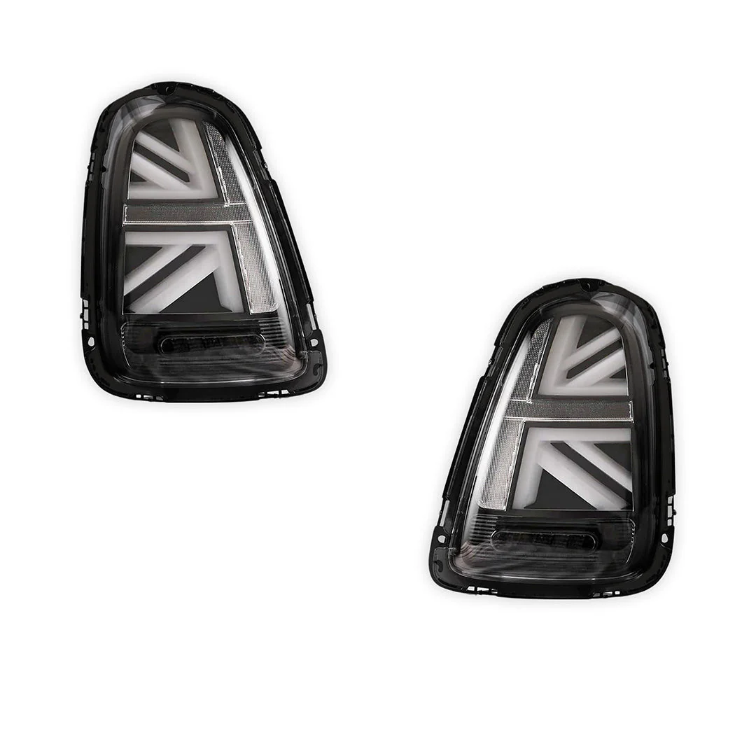 Mini Cooper R56 / R57 / R58 / R59 (2007 - 2015) Sequential Clear Smoked LED Tail Lights LH + RH - Image 6