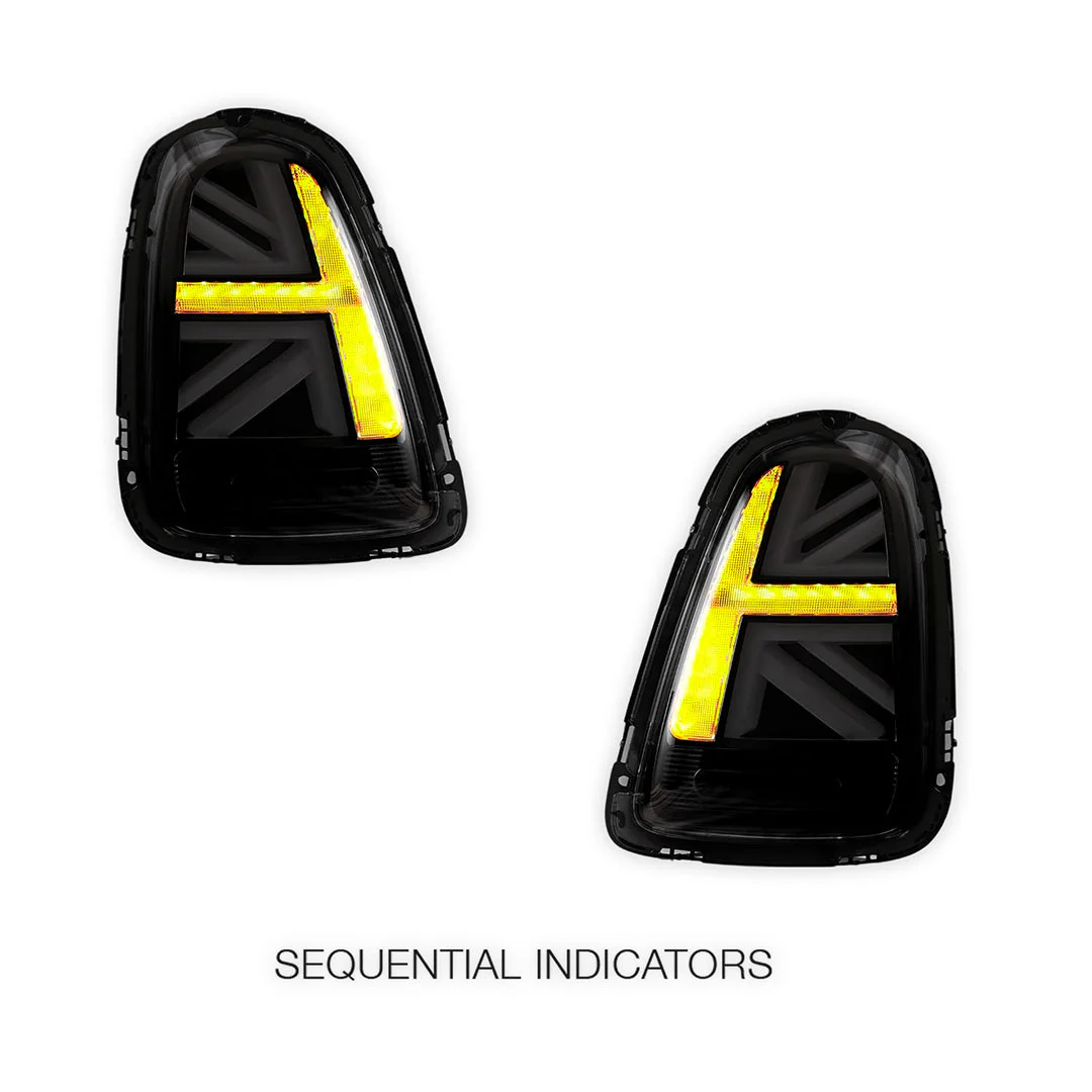 Mini Cooper R56 / R57 / R58 / R59 (2007 - 2015) Sequential Smoked LED Tail Lights LH + RH - Image 4