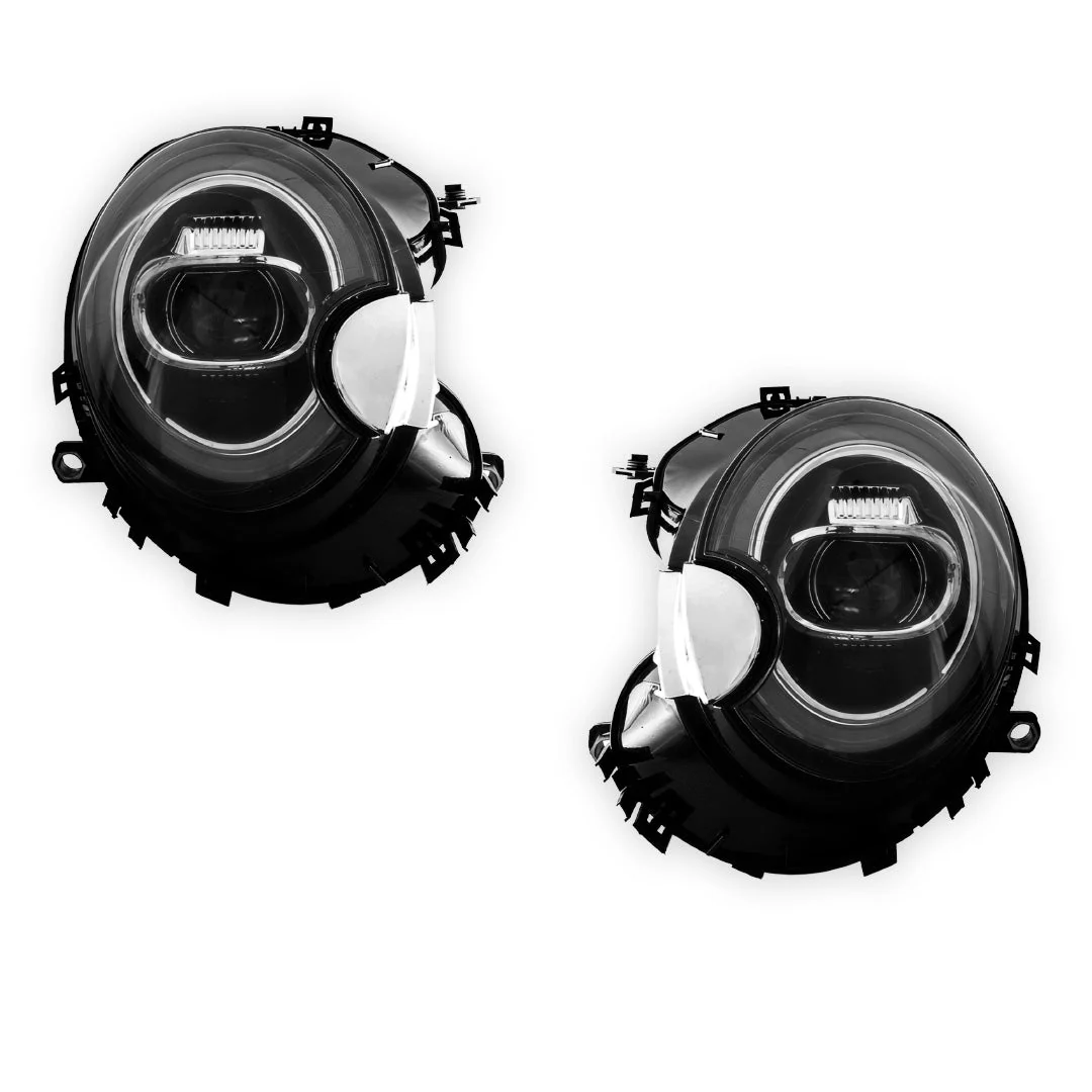 Mini Cooper R56 / R57 / R58 / R59 (2007 - 2015) LED Headlights Halo DRL  LH + RH - Image 6