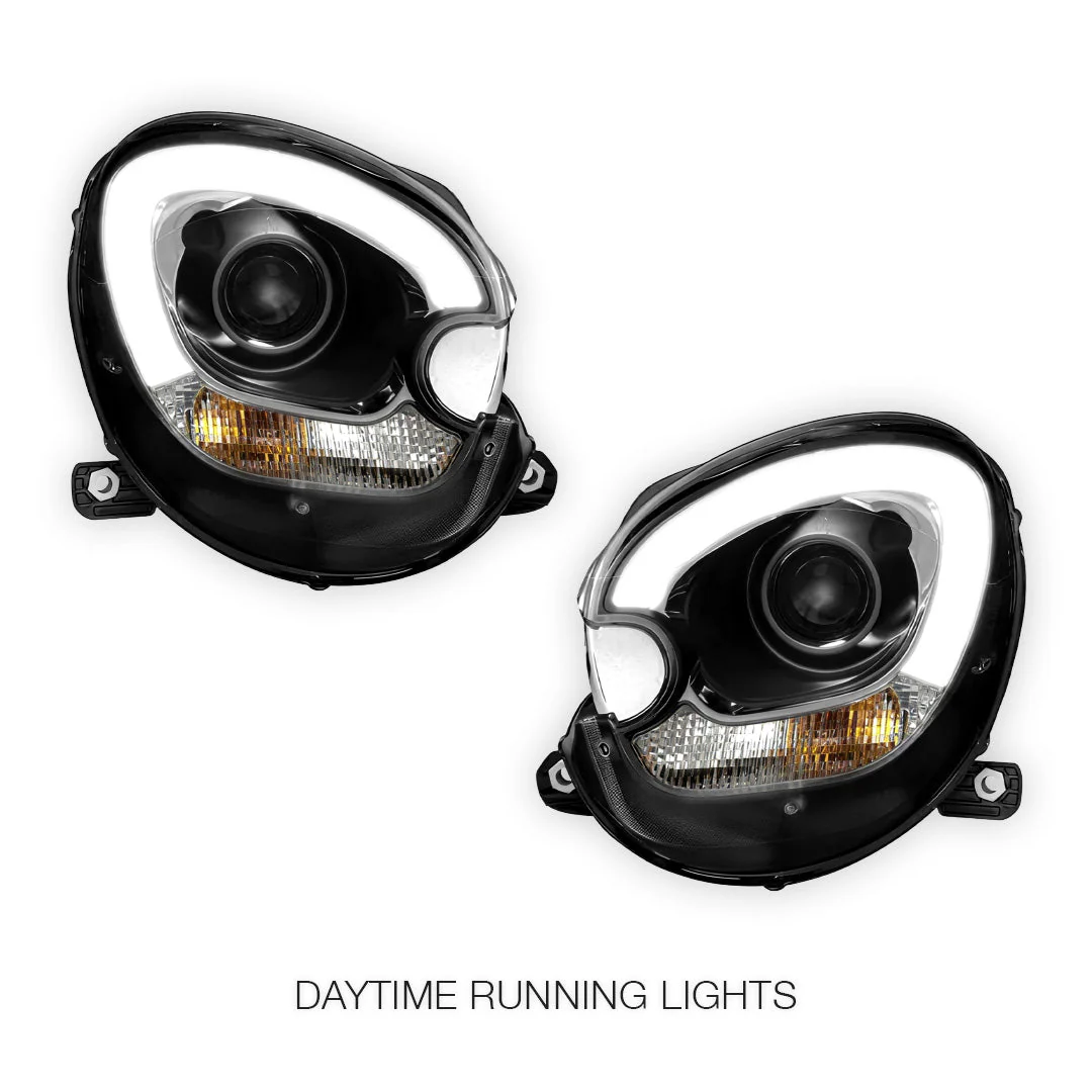 Mini Countryman R60 (2011 - 2016) 3D LED Bar DRL Projector Headlights LH + RH - Image 2