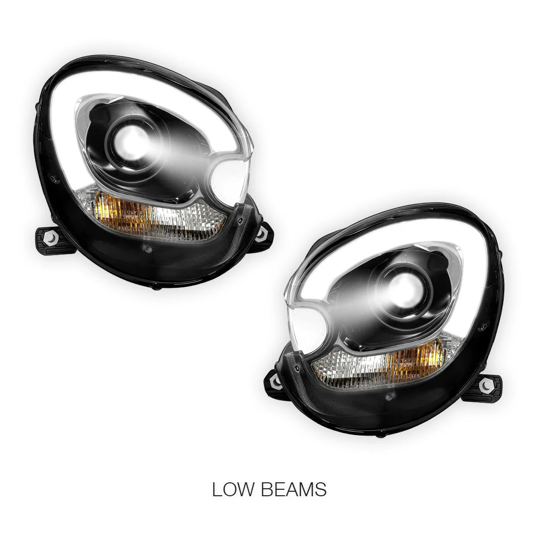 Mini Countryman R60 (2011 - 2016) 3D LED Bar DRL Projector Headlights LH + RH - Image 4