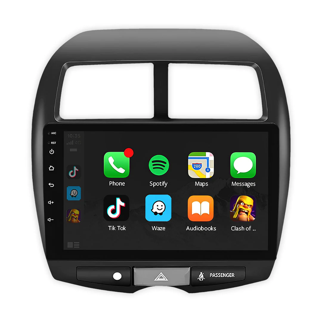 Mitsubishi ASX XA / XB / XC (2010 - 2019) 10" Wireless Android 15 Head Unit for Apple CarPlay / Android Auto - Image 3
