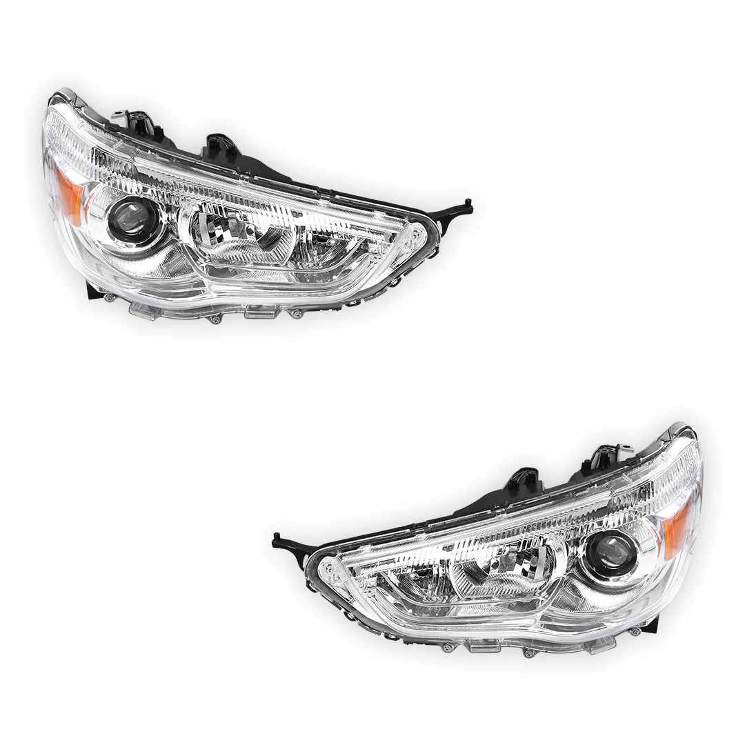 Mitsubishi ASX XA / XB / XC (2010 - 2019) Halogen OEM Style Headlights LH + RH - Image 2