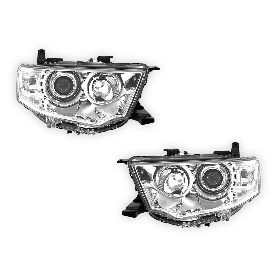 Mitsubishi Challenger PB (2009 - 2013) OEM-Style Headlights LH + RH - Image 2
