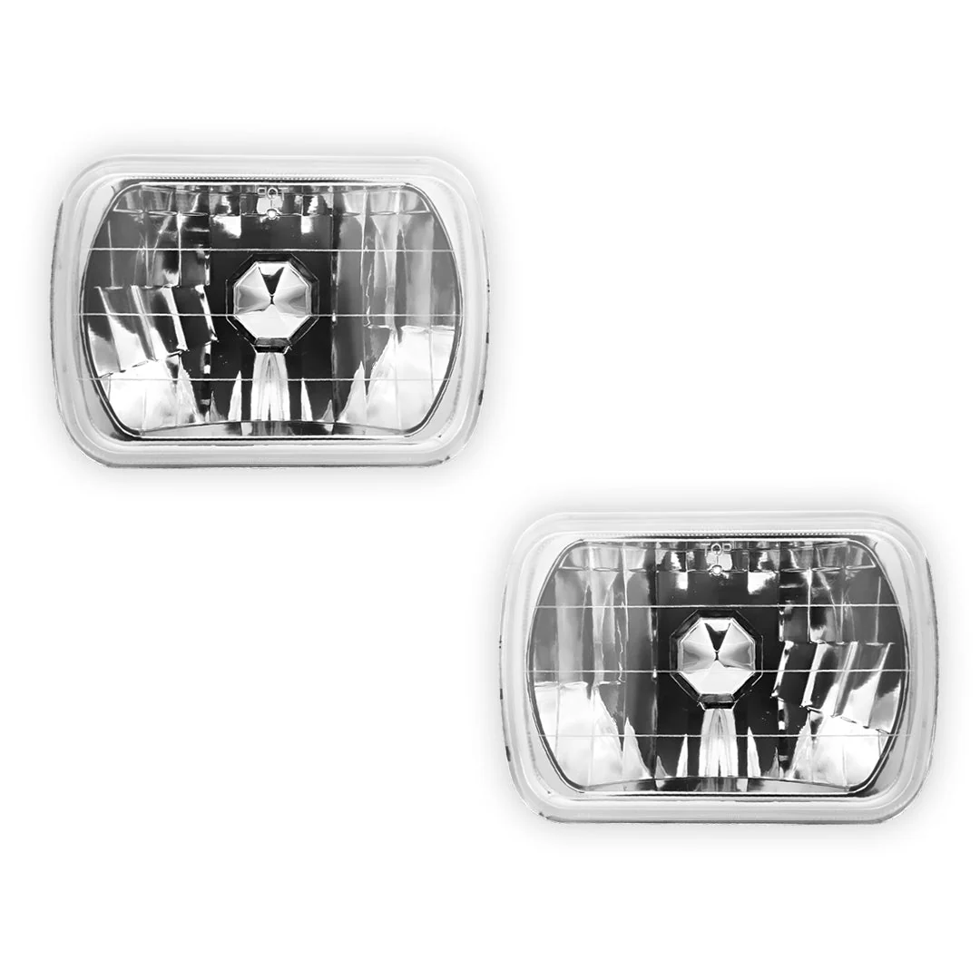Mitsubishi L300 Express SJ (1994 - 2000) Chrome LED Headlights LH + RH - Image 2